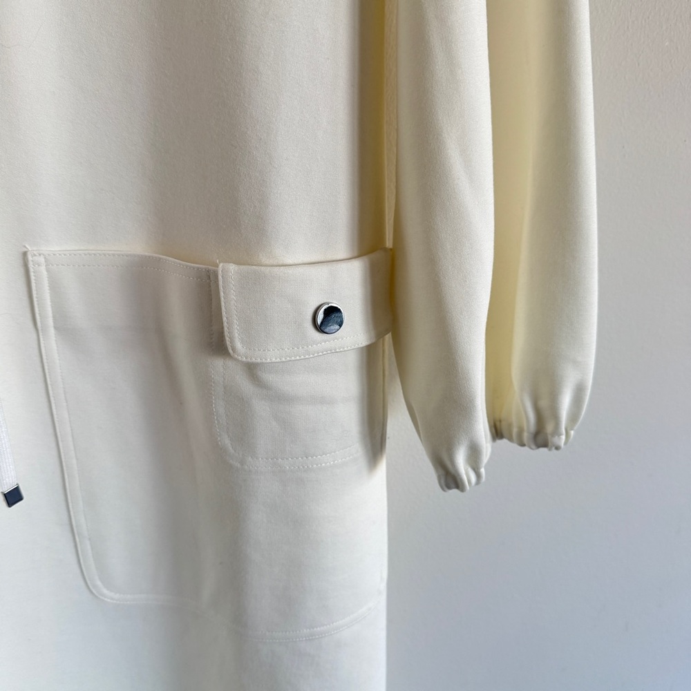 Tibi Funnel Neck Scuba Jersey Dress - Picture 7 of 7